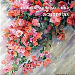 1- Catálogo de exposicion de acuarelas. Carmen María Martínez en Muséo de Almería en 2020